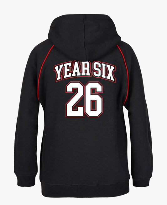 Contrast Fleecy Hoodie - 3CFH