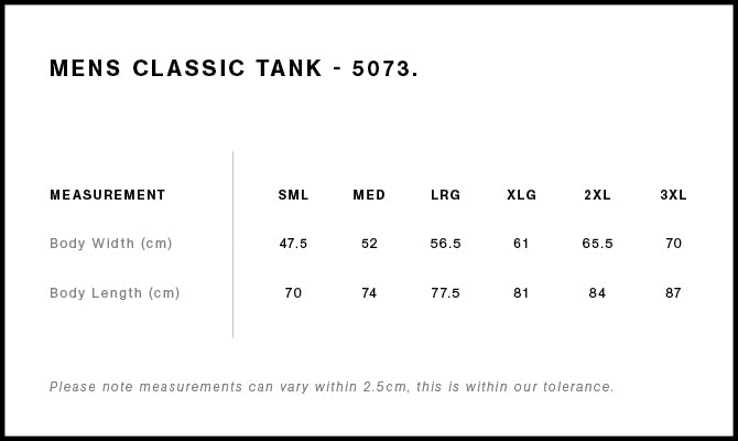 Classic Tank (Adult)
