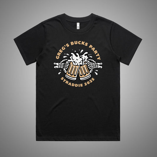 Custom Bucks & Hens Party T-shirts - Casual