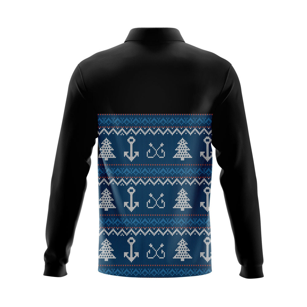 Christmas Fishing Shirt - STOCK