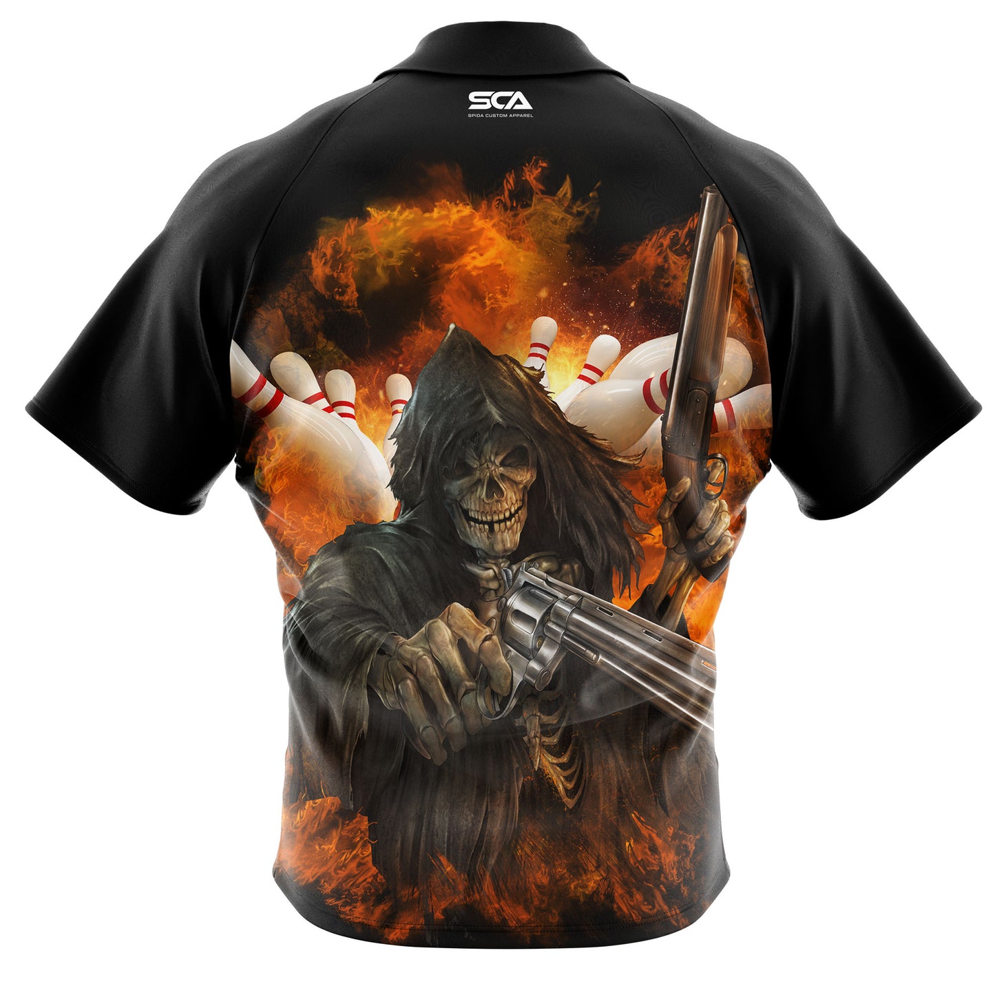 Grim Reaper Tenpin Bowling Shirt