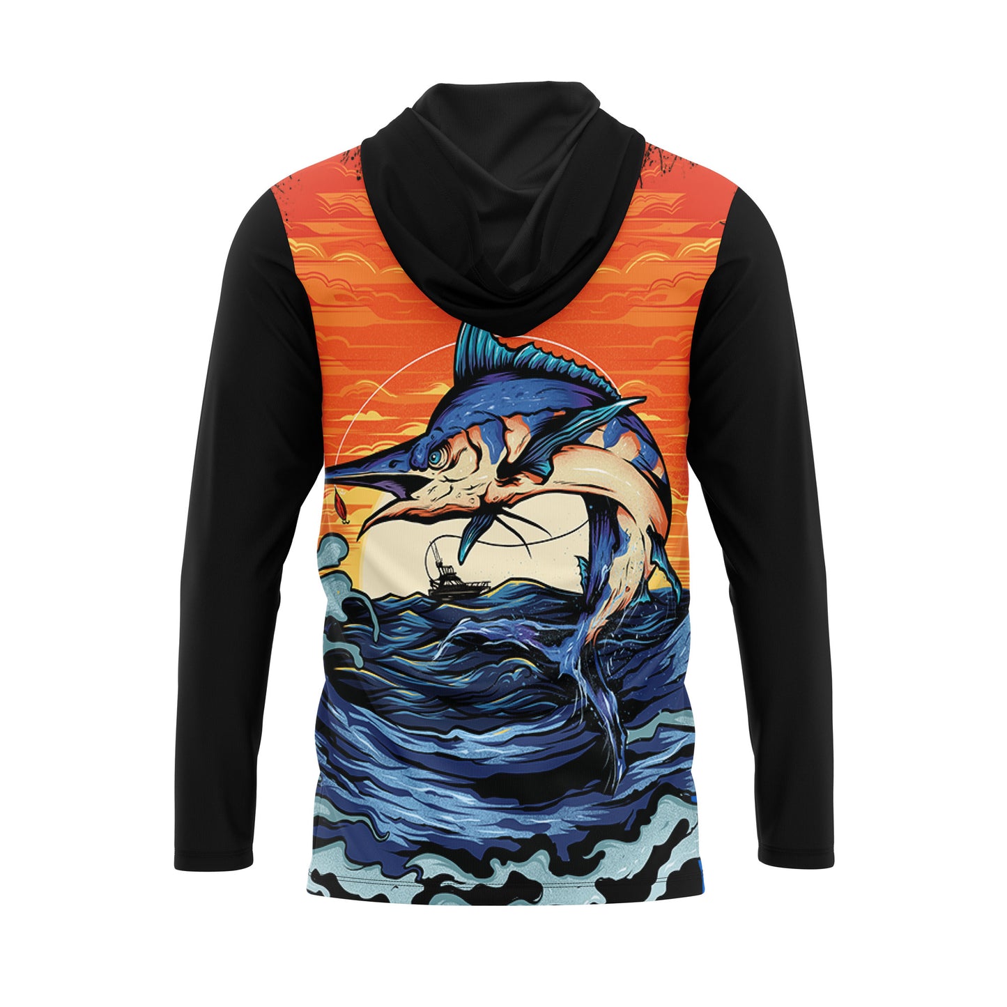 Marlin Sunset Fishing Shirt