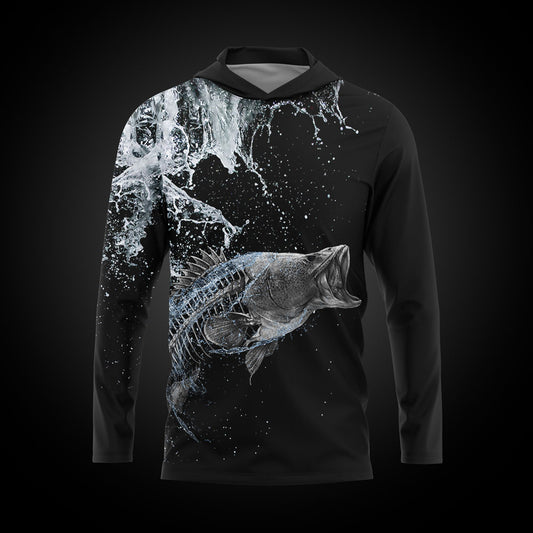 Skeleton Cod Fishing Shirt