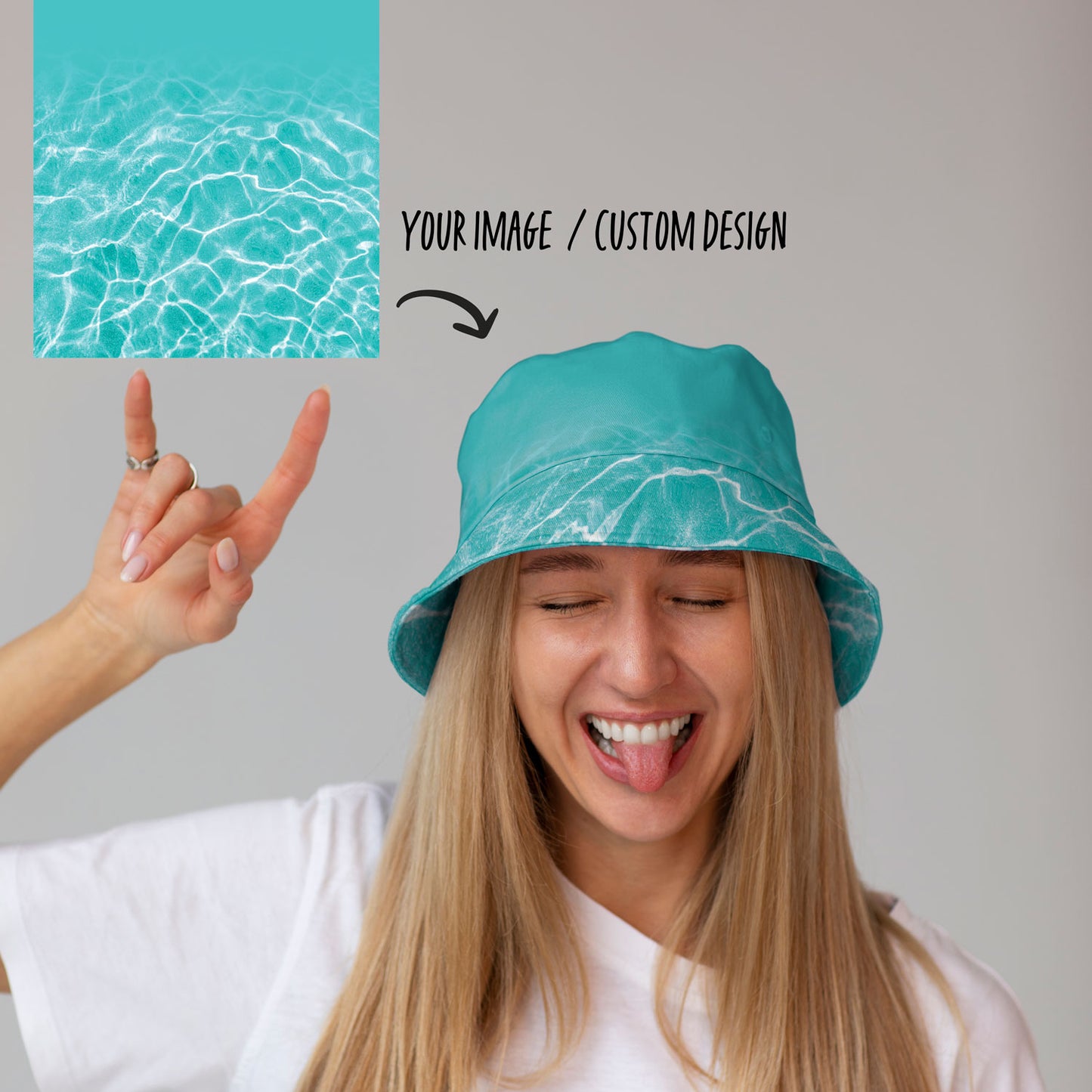 Sublimated Custom Bucket Hats