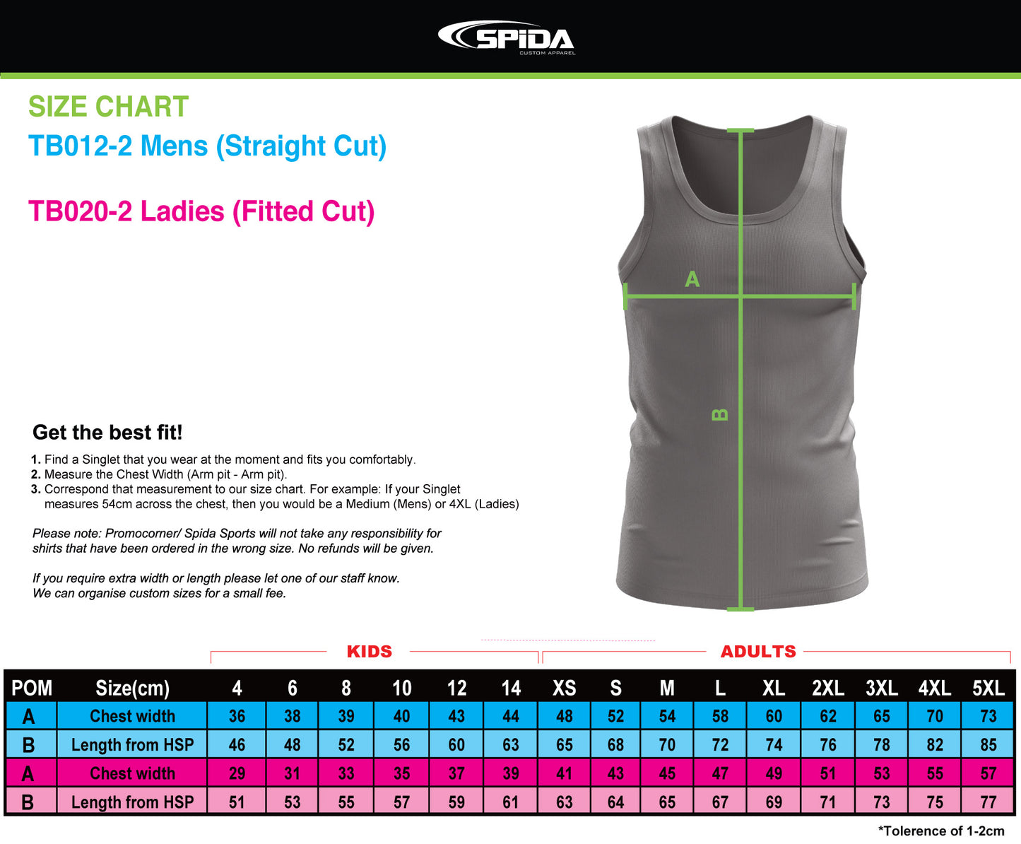 GJ Gardner Homes Portal - Singlet (MADE-TO-ORDER)