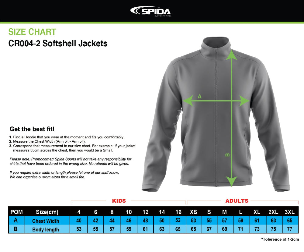 Gawler and District Portal - Softshell Jackets