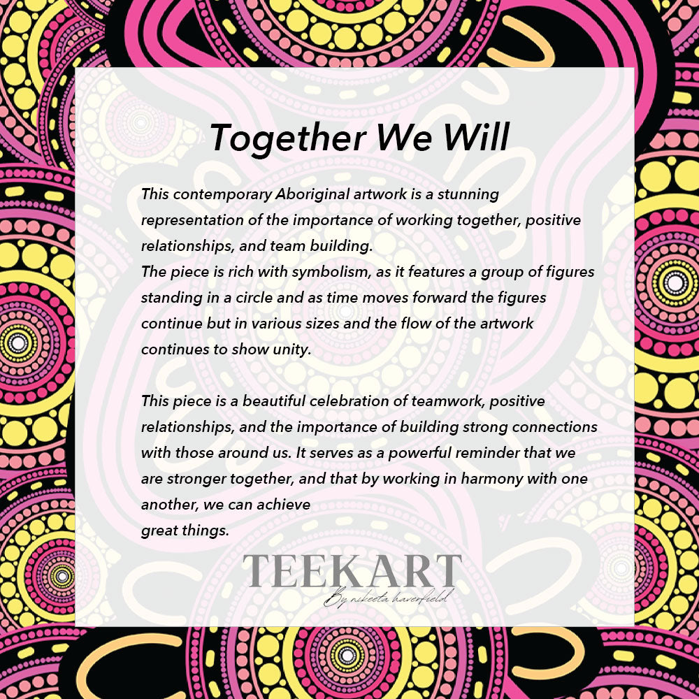 Together We Will High Vis (Pink) Long Sleeve - Teekart