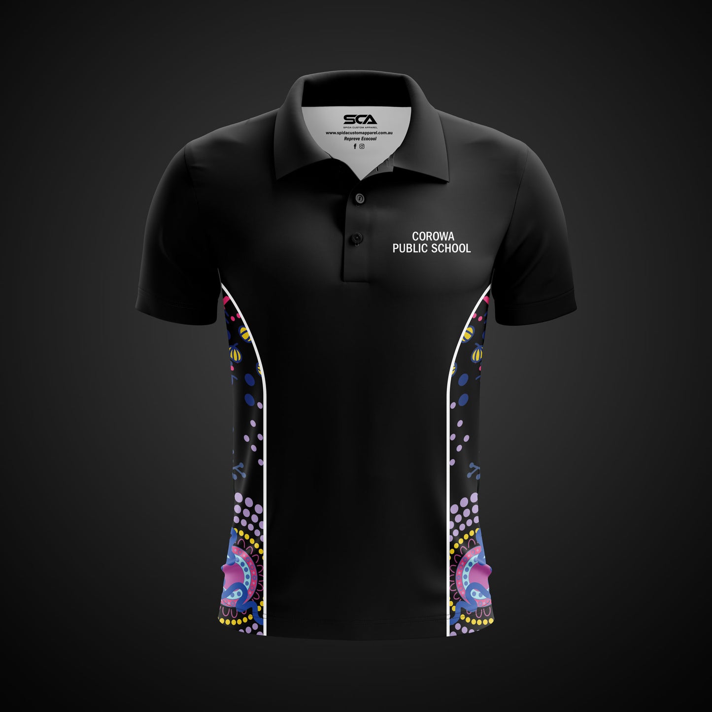 Corowa Public School Portal - Staff (Black SS) (MADE-TO-ORDER)