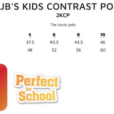 JB's Kids Contrast Polo - 2KCP