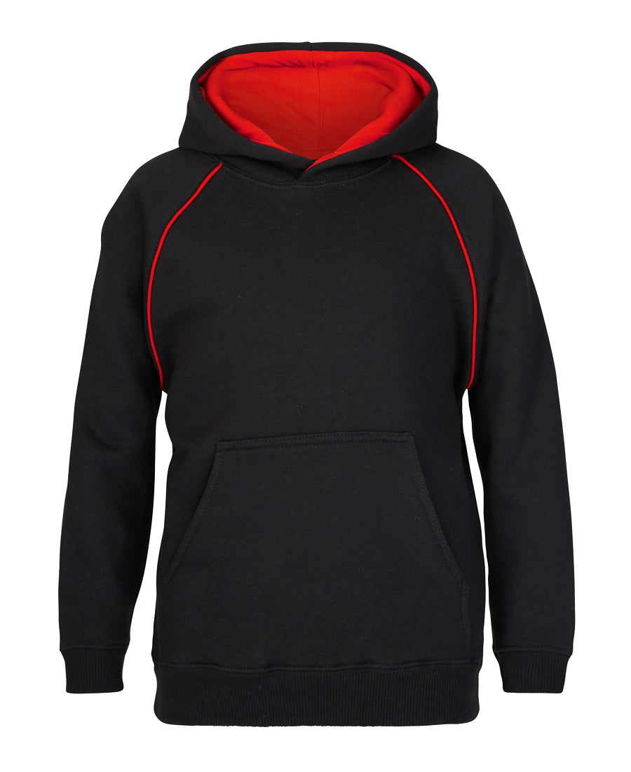 Contrast Fleecy Hoodie - 3CFH