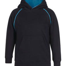 Contrast Fleecy Hoodie - 3CFH