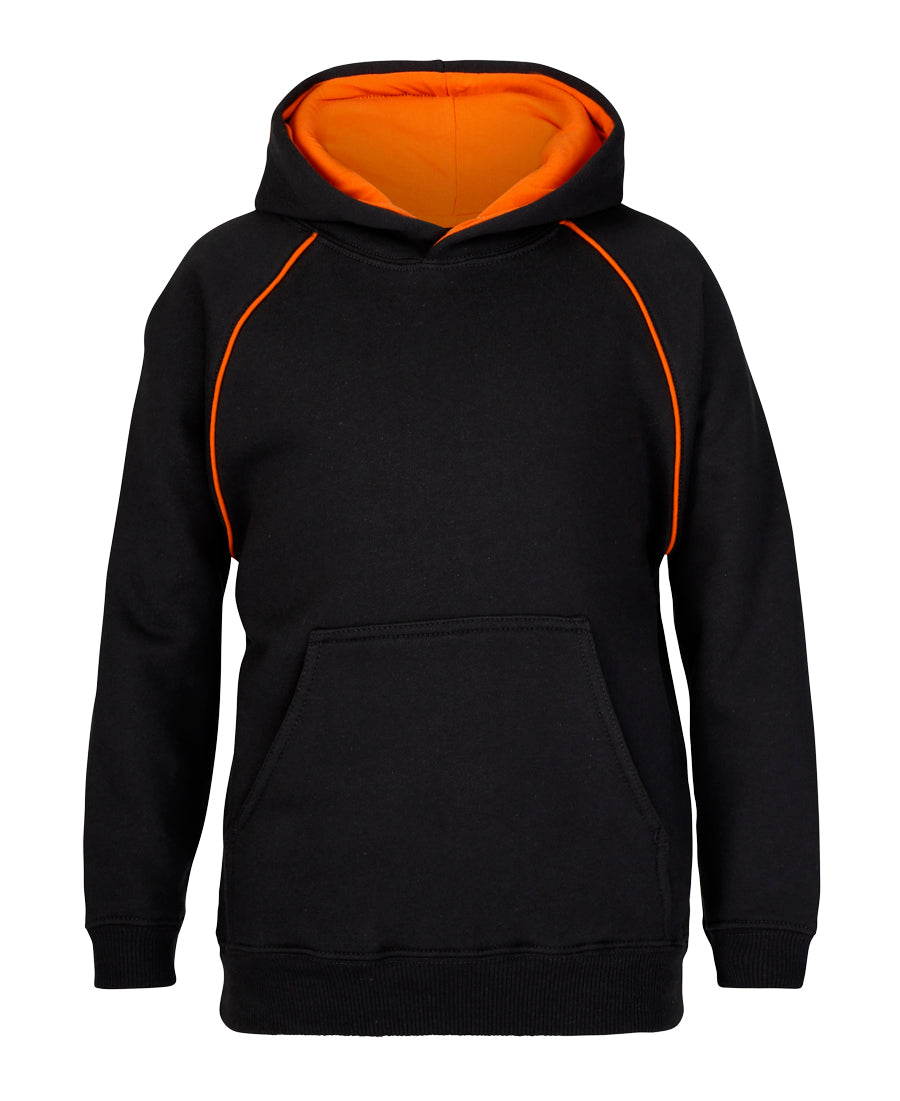 Contrast Fleecy Hoodie - 3CFH