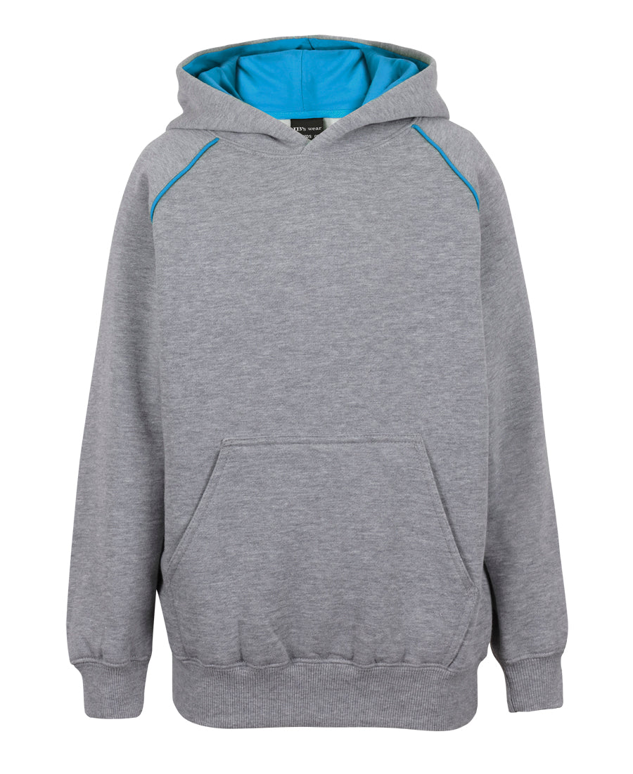 Contrast Fleecy Hoodie - 3CFH