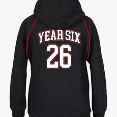 Contrast Fleecy Hoodie - 3CFH