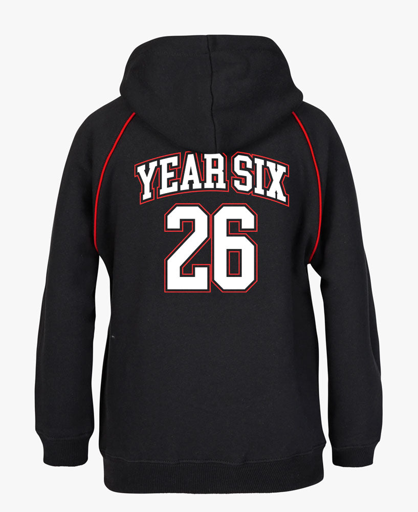 Contrast Fleecy Hoodie - 3CFH