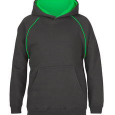 Contrast Fleecy Hoodie - 3CFH