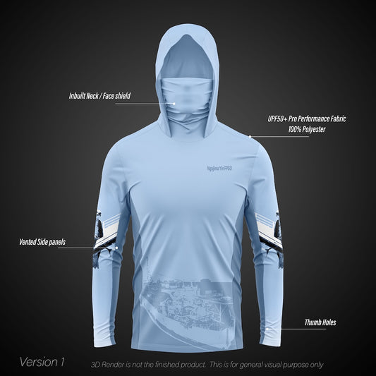 Woodside Portal - Ngujima Yin FPSO Fishing Shirt