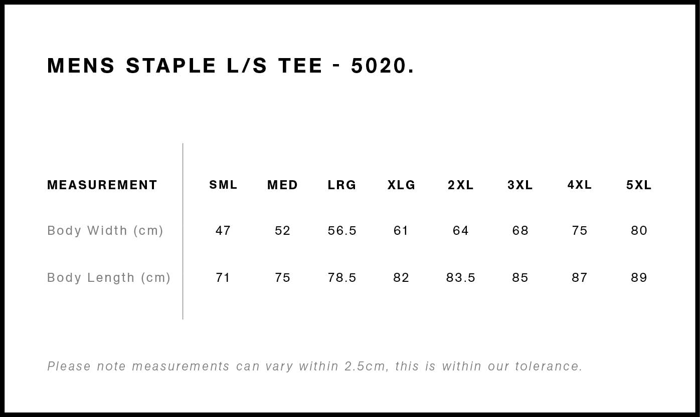 Staple L/S Tee (Adults)