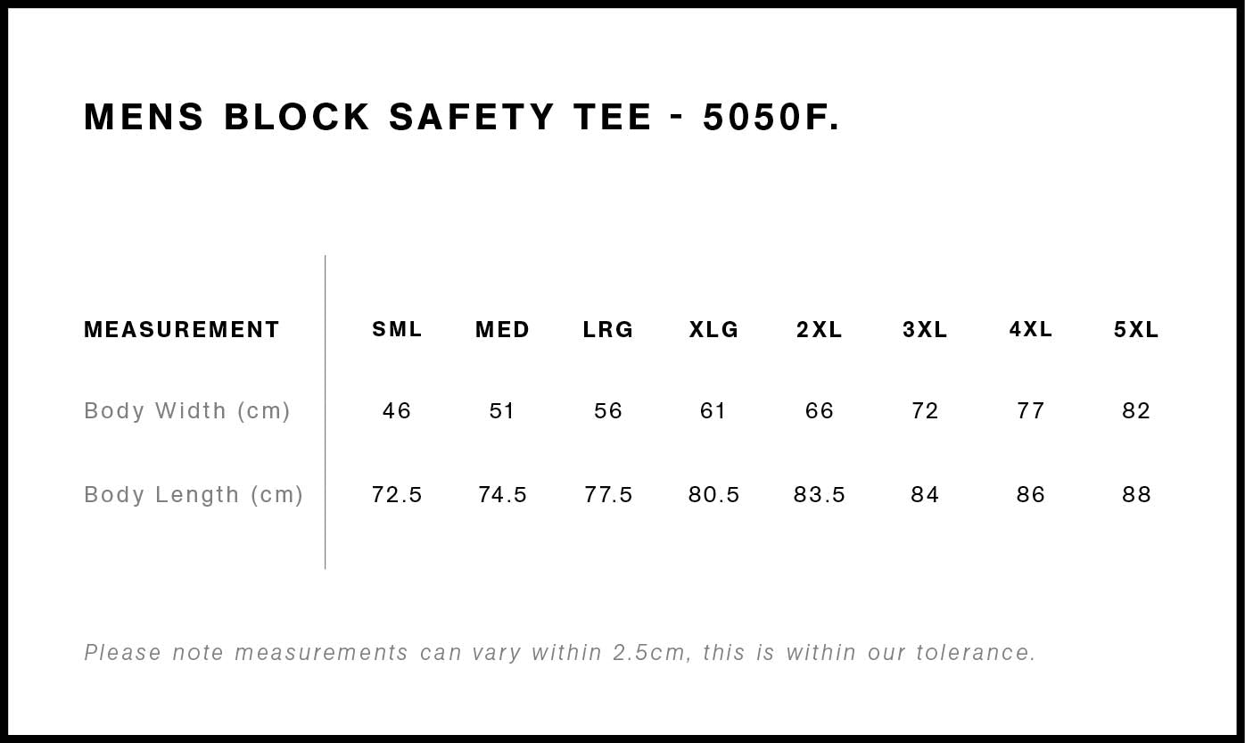 Block Safety Tee (Adults)