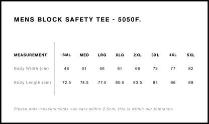 Block Safety Tee (Adults)