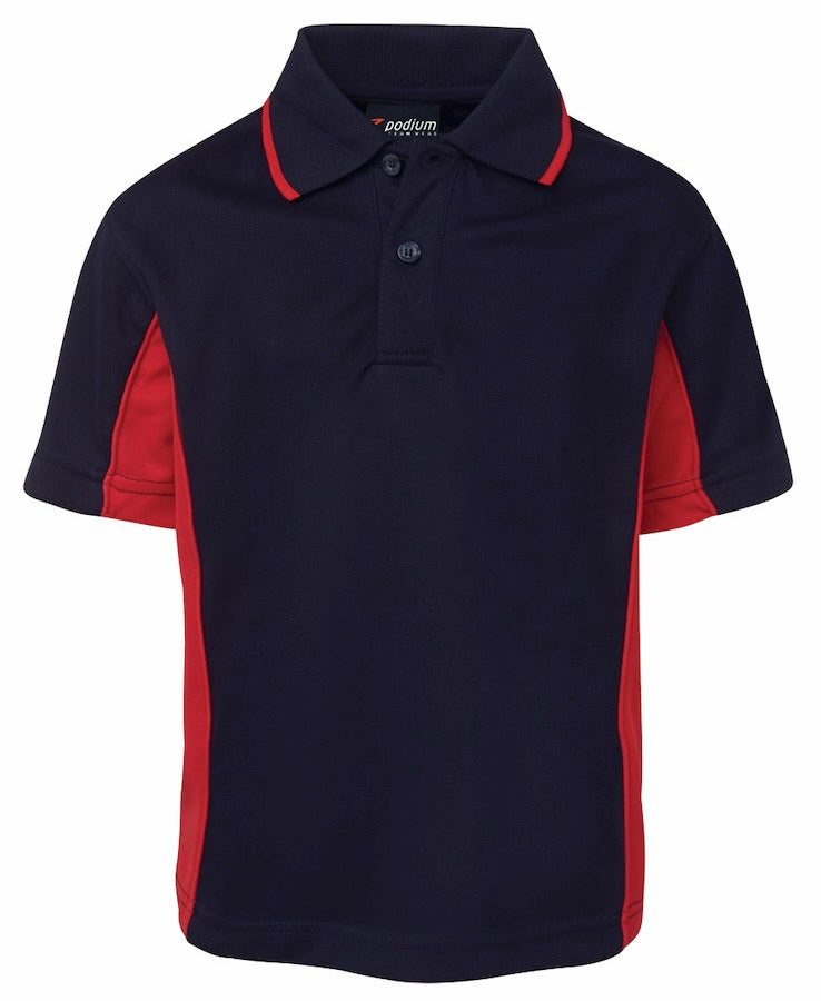 Podium Kids Contrast Polo - 7PP3