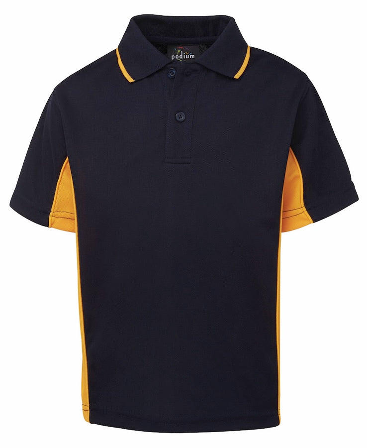 Podium Kids Contrast Polo - 7PP3