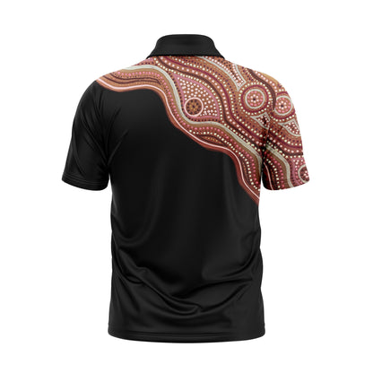 Bare Land Short Sleeve Polo - Rosie Made: Stock