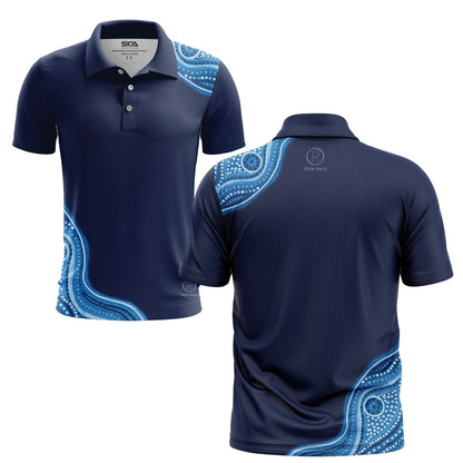 Bare Land Navy Short Sleeve - Rosie Made