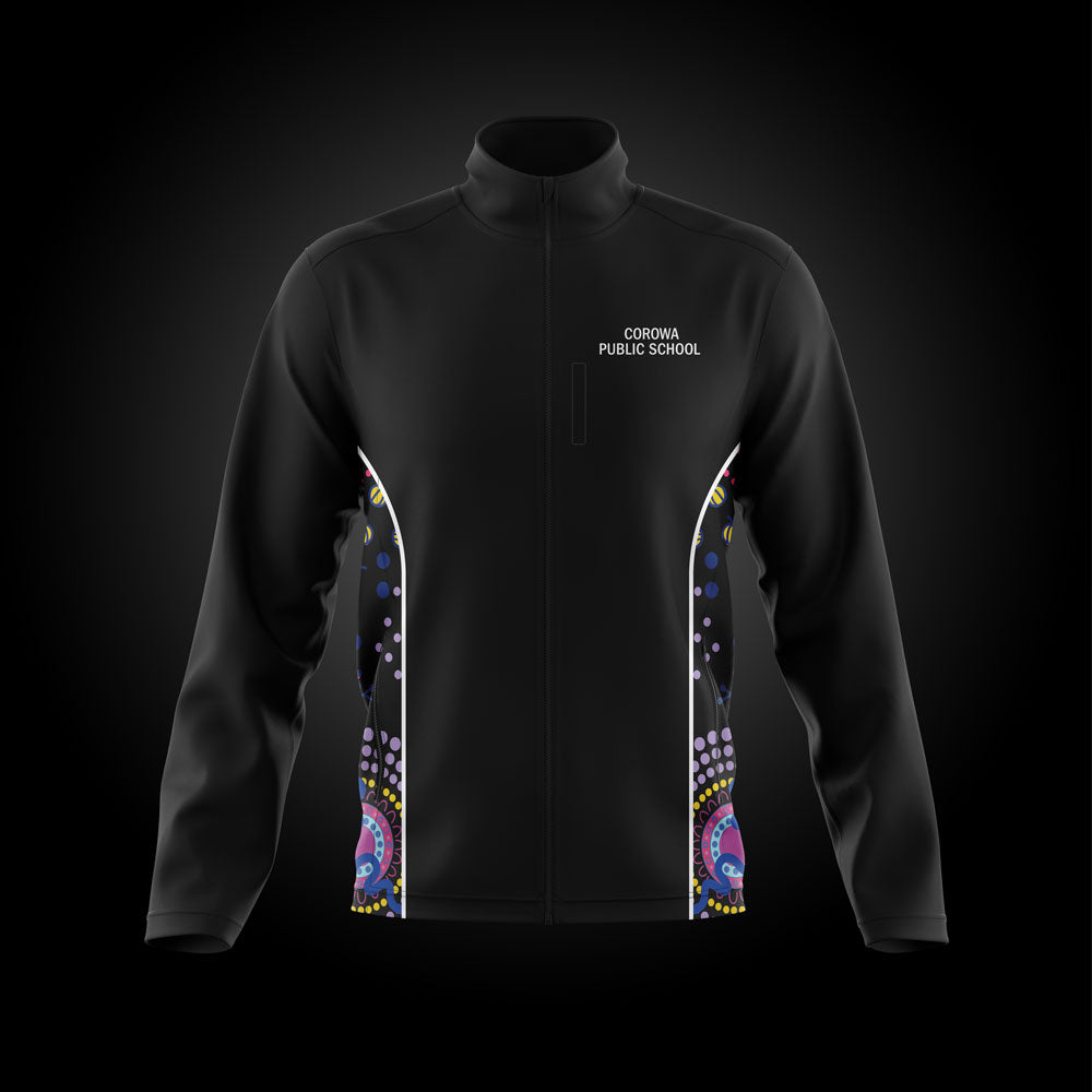 Corowa Public School Portal - Softshell Jackets (Black) (MADE-TO-ORDER)