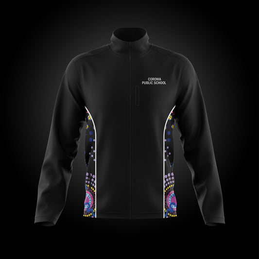 Corowa Public School Portal - Softshell Jackets (Black) (MADE-TO-ORDER)
