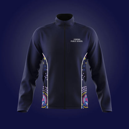 Corowa Public School Portal - Softshell Jackets (Blue) (MADE-TO-ORDER)