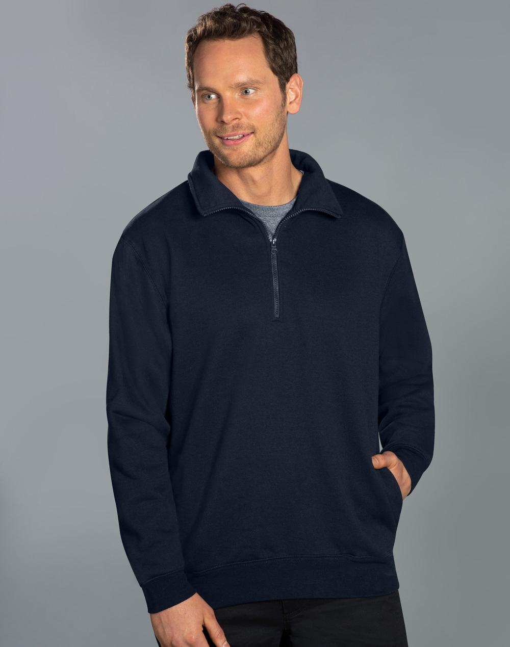 FL02 1/4 Zip Jumper with DTF Logo
