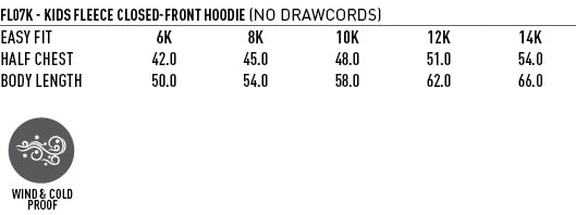 FL07K - Warm Hug Kids' Fleece Hoodie