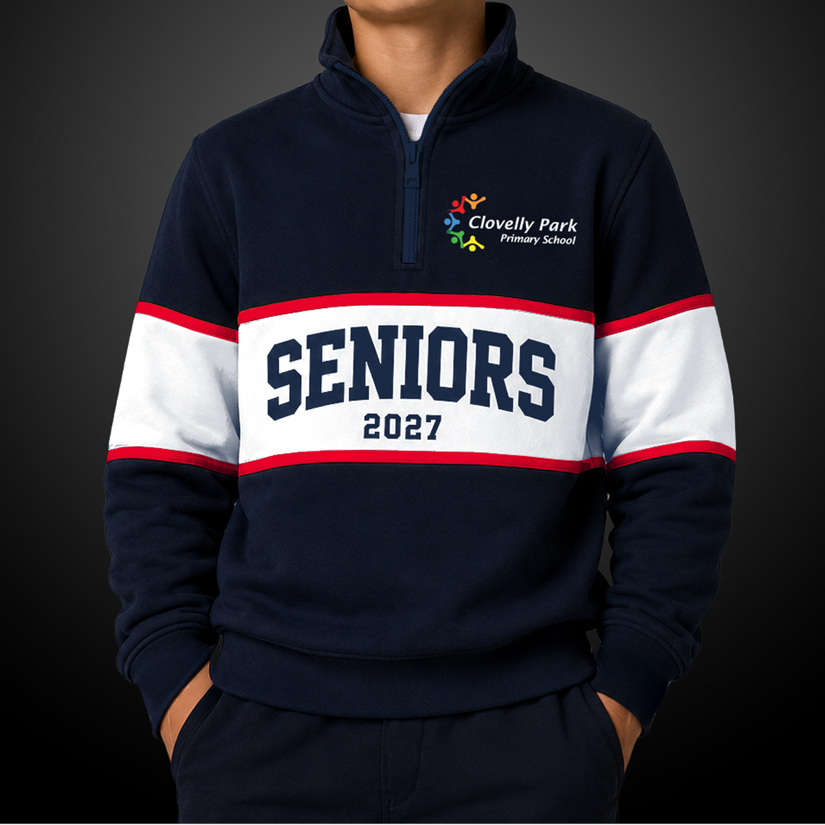 GROUP ORDER 30 OCT - Clovelly Park Primary School Portal - Jumper 2027 (MADE-TO-ORDER)