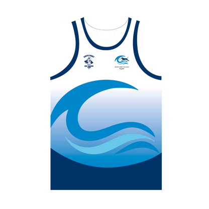 South Coast Tsunami Flyball Portal - Singlet (MADE-TO-ORDER)