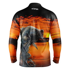 Sunset Barra Fishing Shirt - STOCK