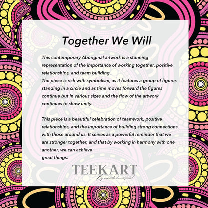 Together We Will High Vis (Pink) Long Sleeve - Teekart