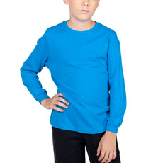 T220HT Kids Long T-Shirt with DTF Logo