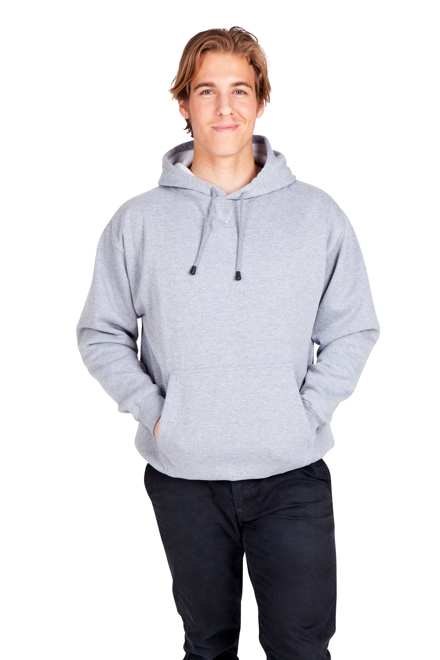 Kangaroo Pocket Hoodie with DTF Logo